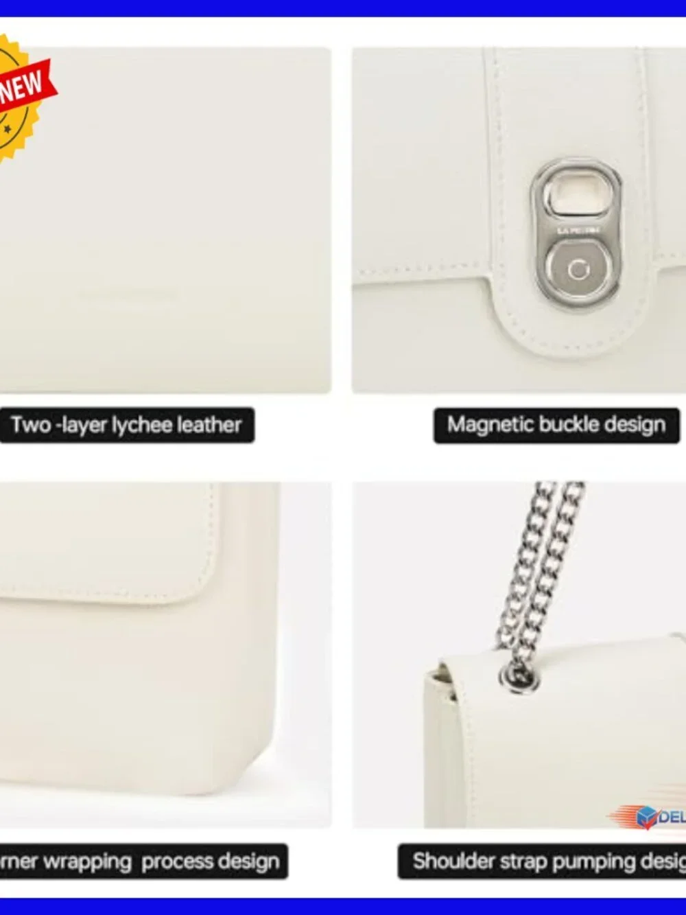 Leather Crossbody Shoulder Bag Small Hobo Purse for Women